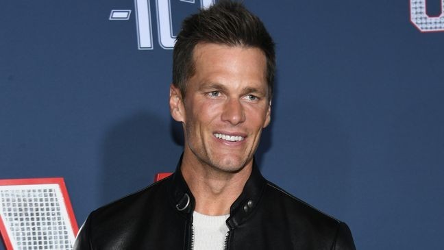 LOS ANGELES, CALIFORNIA - JANUARY 31: Tom Brady attends Los Angeles Premiere Screening Of Paramount Pictures' "80 For Brady" at Regency Village Theatre on January 31, 2023 in Los Angeles, California. (Photo by Jon Kopaloff/Getty Images)