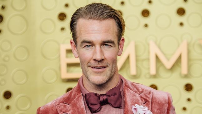 LOS ANGELES, CALIFORNIA - SEPTEMBER 22: (EDITORS NOTE: Image has been edited using digital filters) James Van der Beek arrives at the 71st Emmy Awards at Microsoft Theater on September 22, 2019 in Los Angeles, California. (Photo by Emma McIntyre/Getty Images)