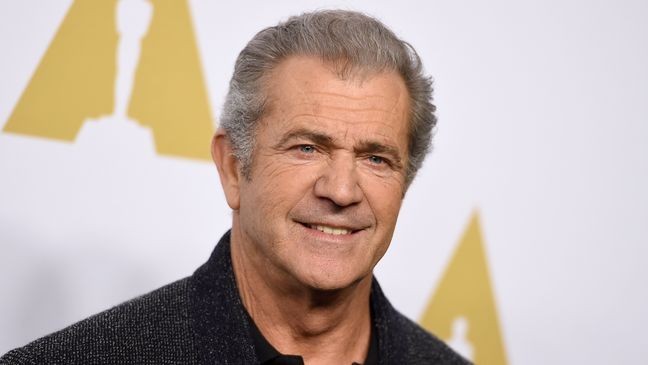 FILE - Mel Gibson arrives at the 89th Academy Awards Nominees Luncheon in Beverly Hills, Calif., Feb. 6, 2017. (Photo by Jordan Strauss/Invision/AP, File)