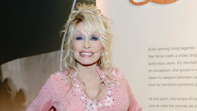 NASHVILLE, TENNESSEE - MAY 19: Dolly Parton attends the opening of Country Music Hall of Fame® and Museum's new exhibit 'Dolly Parton: Journey of a Seeker' at Country Music Hall of Fame and Museum on May 19, 2025 in Nashville, Tennessee. (Photo by Jason Kempin/Getty Images)