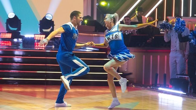 DANCING WITH THE STARS - “One-Hit Wonders Night” - “Dancing with the Stars” brings some of music’s most iconic singles to the ballroom floor, when all 14 couples perform to songs from artists known for one unforgettable hit. TUESDAY, SEPT. 23 (8:00-10:00 p.m. EDT) on ABC. (Disney/Eric McCandless)ALAN BERSTEN, ELAINE HENDRIX