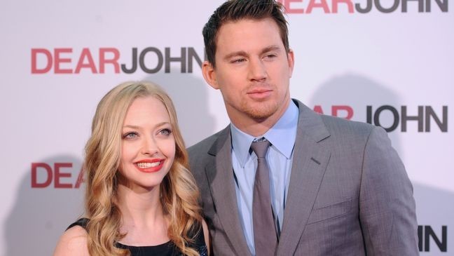 LONDON, ENGLAND - MARCH 30: Amanda Seyfried and Channing Tatum attends the gala screening of 'Dear John' at the Odeon High Street Kensington on March 30, 2010 in London, England. (Photo by Ian Gavan/Getty Images)