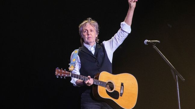 Paul McCartney has said "God Only Knows" is his favorite song from The Beach Boys. Photo by Joel C Ryan/Invision/AP, File)