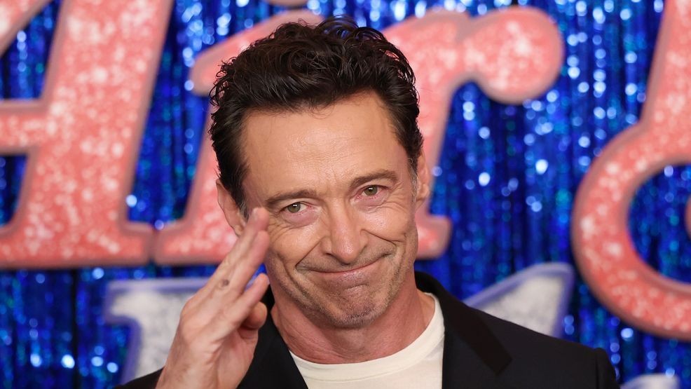 Image for story: Hugh Jackman recalls his 'uh-oh' moment peeing his pants on stage