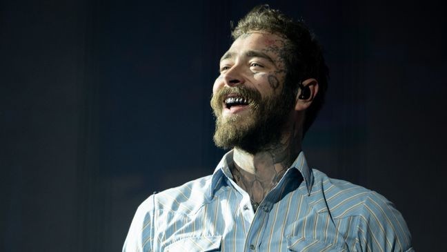 Post Malone said Nashville has become a second home for him. (Photo by Scott Dudelson/Getty Images for Coachella)