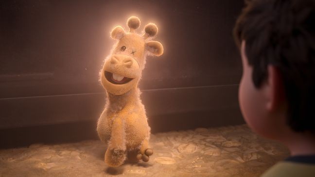 IN YOUR DREAMS - In Your Dreams is a comedy adventure about Stevie (12) and her little brother Elliot (8) who journey into the absurd landscape of their own dreams. If the siblings can withstand a snarky stuffed giraffe, zombie breakfast foods, and the queen of nightmares, the Sandman will grant them their ultimate dream come true... the perfect family. Cr: Netflix © 2025