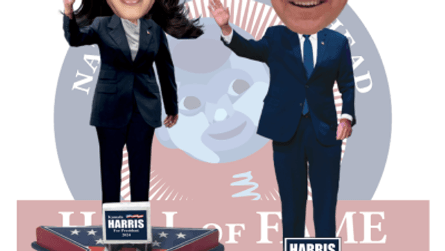 Kamala Harris, Tim Walz official Bobbleheads available for pre-order (Courtesy: National Bobblehead Hall of Fame and Museum)