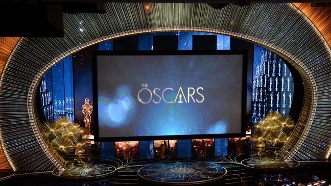 HOLLYWOOD, CA - FEBRUARY 28:  View of the stage during the 88th Annual Academy Awards at the Dolby Theatre on February 28, 2016 in Hollywood, California.  (Photo by Kevin Winter/Getty Images)
