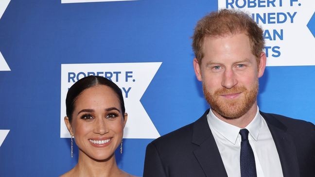 Meghan Markle, Duchess of Sussex, and Prince Harry, Duke of Sussex released their Netflix docuseries in 2022, citing ill treatment from the Royal family.(Photo by Mike Coppola/Getty Images)
