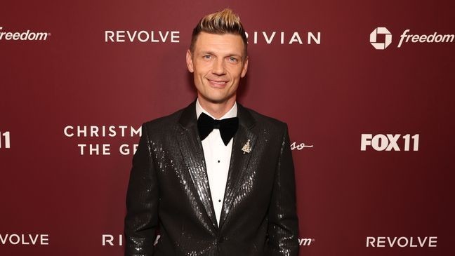 LOS ANGELES, CALIFORNIA - NOVEMBER 17: Nick Carter attends the Christmas at The Grove: 24th Annual Tree Lighting Celebration on November 17, 2025 in Los Angeles, California. (Photo by Jesse Grant/Getty Images for Caruso)
