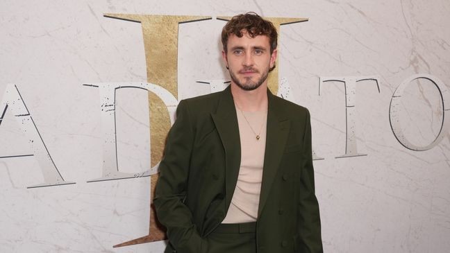 NEW YORK, NEW YORK - NOVEMBER 20: Paul Mescal attends the "Gladiator II" New York Special Screening hosted by GQ and Paramount Pictures at The Whitby Hotel on November 20, 2024, in New York, New York. (Photo by John Nacion/Getty Images for Paramount Pictures)