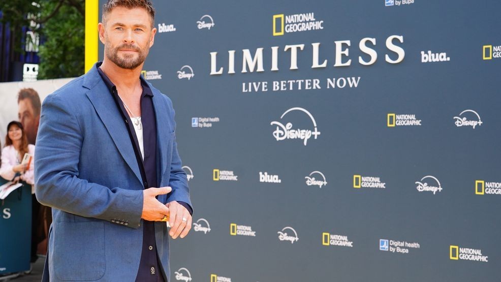 Chris Hemsworth arrives for premiere of the National Geographic docu-series Limitless: Live Better Now, at Odeon Luxe, Leicester Square, London. Picture date: Thursday July 17, 2025. (Photo by Ian West/PA Images via Getty Images)