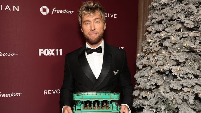 LOS ANGELES, CALIFORNIA - NOVEMBER 17: Lance Bass attends the Christmas at The Grove: 24th Annual Tree Lighting Celebration on November 17, 2025 in Los Angeles, California. (Photo by Jesse Grant/Getty Images for Caruso)