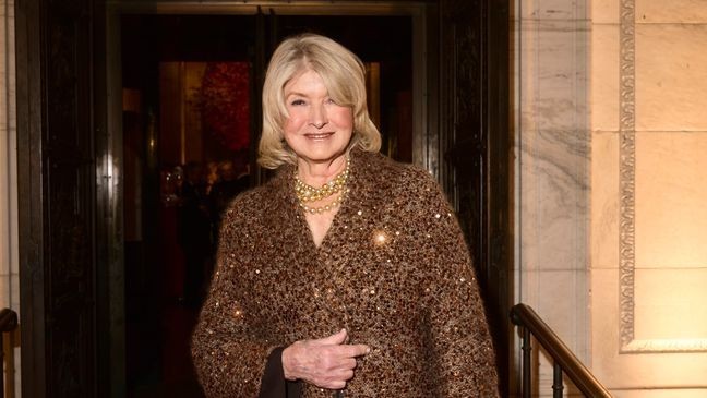 NEW YORK, NEW YORK - NOVEMBER 03: Martha Stewart attends the 2025 Library Lions gala at New York Public Library on November 03, 2025 in New York City. (Photo by Valerie Terranova/Getty Images)