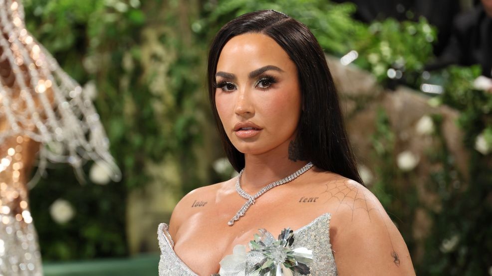 Demi Lovato shared a series of sexy bikini photos from her honeymoon.(Photo by Dia Dipasupil/Getty Images)