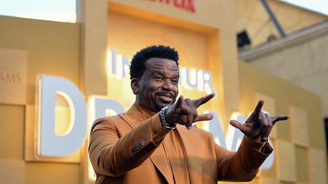 LOS ANGELES, CALIFORNIA - OCTOBER 28: Craig Robinson attends Netflix's "In Your Dreams" premiere on October 28, 2025 in Los Angeles, California.  (Photo by Charley Gallay/Getty Images for Netflix)