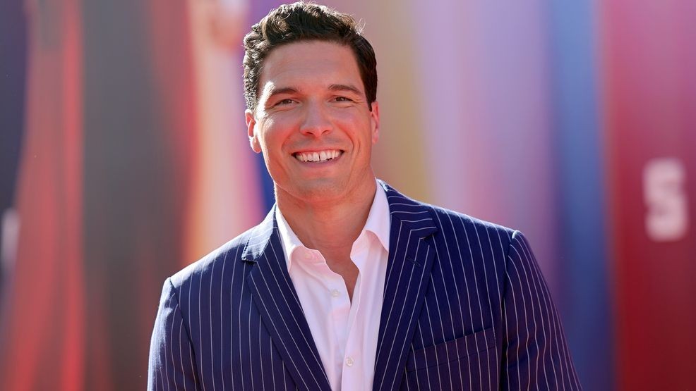 Christopher Reeve's son, Will Reeve, plays a small role in the new "Superman" and supports newcomer David Corenswet taking on the iconic character. (Photo by Maya Dehlin Spach/Getty Images)