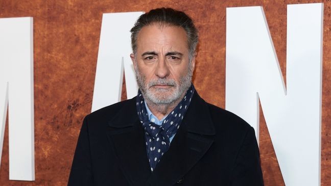 NEW YORK, NEW YORK - NOVEMBER 11: Andy García attends Paramount+'s "Landman" Season 2 Premiere at Alice Tully Hall, Lincoln Center on November 11, 2025 in New York City. (Photo by Dimitrios Kambouris/Getty Images)