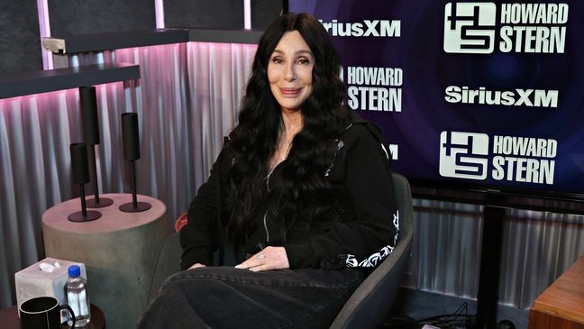 NEW YORK, NEW YORK - NOVEMBER 20: Cher visits SiriusXM's 'The Howard Stern Show' at SiriusXM Studios on November 20, 2024 in New York City. (Photo by Cindy Ord/Getty Images for SiriusXM)