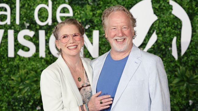 MONTE-CARLO, MONACO - JUNE 20: Melissa Gilbert and her husband Timothy Busfield attend the "Busfiled/Gilbert" photocall during the 62nd Monte Carlo TV Festival on June 20, 2023 in Monte-Carlo, Monaco. (Photo by Pascal Le Segretain/Getty Images)