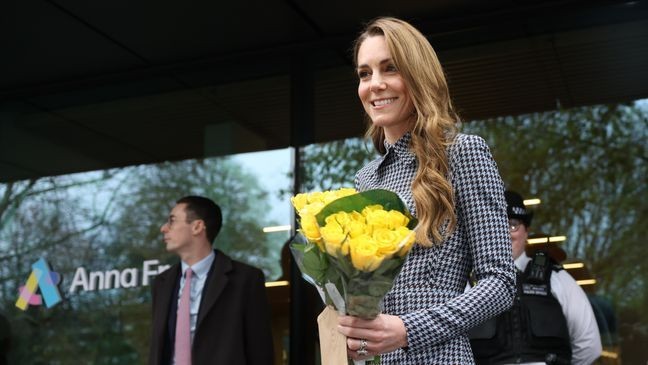 LONDON, ENGLAND - NOVEMBER 27: Catherine, Princess Of Wales visits the children's mental health charity Anna Freud at the Anna Freud Centre on November 27, 2025 in London, England. (Photo by Geoff Pugh-WPA Pool/Getty Images)