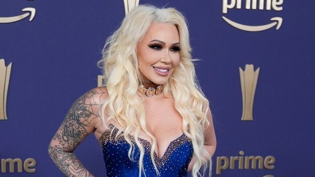 Bunnie XO arrives at the 59th annual Academy of Country Music Awards on Thursday, May 16, 2024, at the Ford Center in Frisco, Texas. (AP Photo/LM Otero)