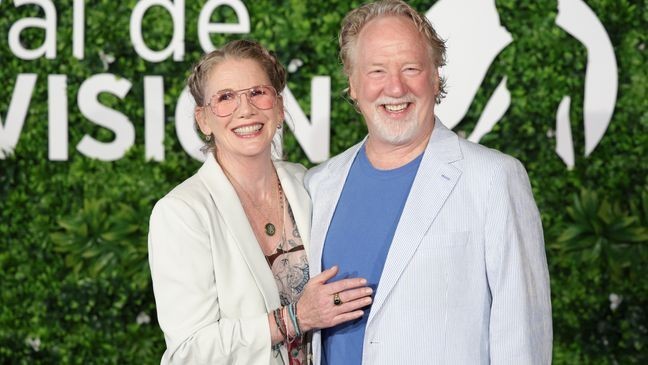 MONTE-CARLO, MONACO - JUNE 20: Melissa Gilbert and her husband Timothy Busfield attend the "Busfiled/Gilbert" photocall during the 62nd Monte Carlo TV Festival on June 20, 2023 in Monte-Carlo, Monaco. (Photo by Pascal Le Segretain/Getty Images)