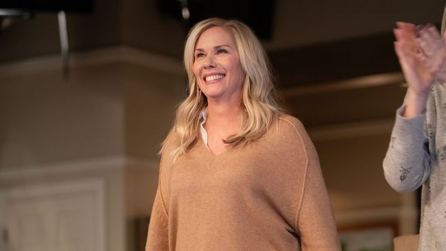 Leanne Morgan credits the storytellers in her life, like her parents and grandparents, with helping her form her comedy style. (Patrick Mcelhenney/Netflix)