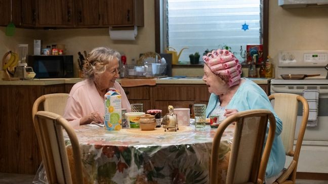 Rita Zohar and June Squib in a scene from "Eleanor the Great." (Photo by Anne Joyce. Courtesy of Sony Pictures Classics)