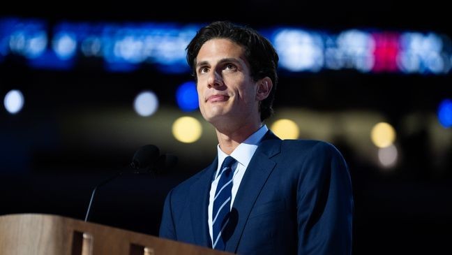 Jack Schlossberg, the grandson of John F. Kennedy and nephew to JFK Jr., has called out the series for being "grotesque." (Tom Williams/CQ-Roll Call, Inc via Getty Images)