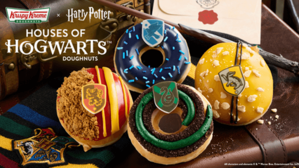 Image for story: Limited-edition Harry Potter doughnuts arrive at Krispy Kreme shops across the US