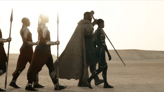 The Wakandans are on a mission in the "Avengers: Doomsday" teaser. (Courtesy: Marvel Studios)