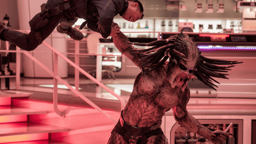 A deadly Predator escapes from a secret government compound in Twentieth Century Fox’s THE PREDATOR. (Photo: Twentieth Century Fox)