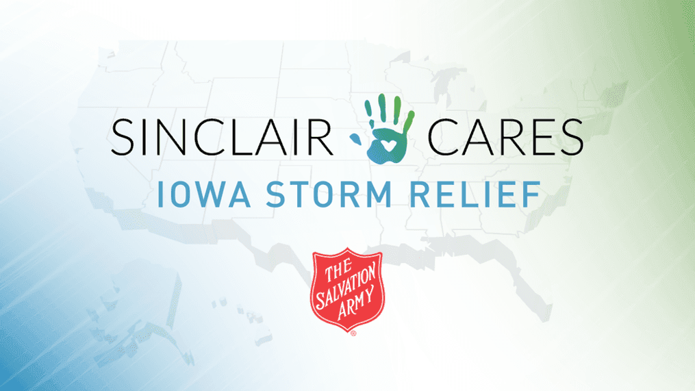 Sinclair Cares: Iowa Storm Relief Fund (SBG){p}{/p}