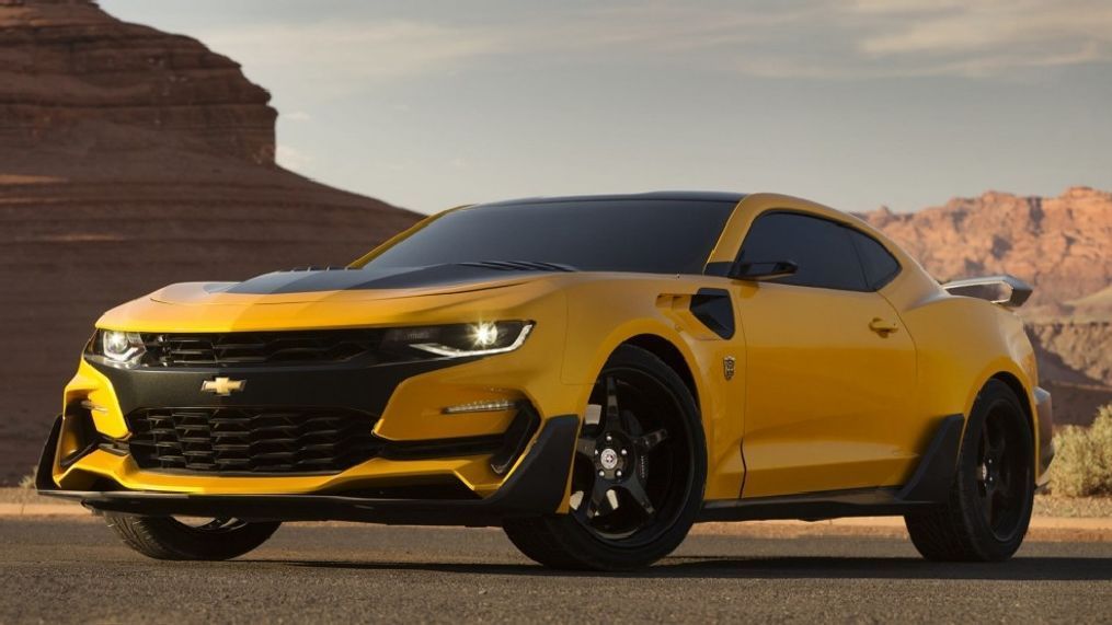 Bumblebee Chevrolet Camaro from “Transformers: The Last Knight,” which is due for release in June of 2017.