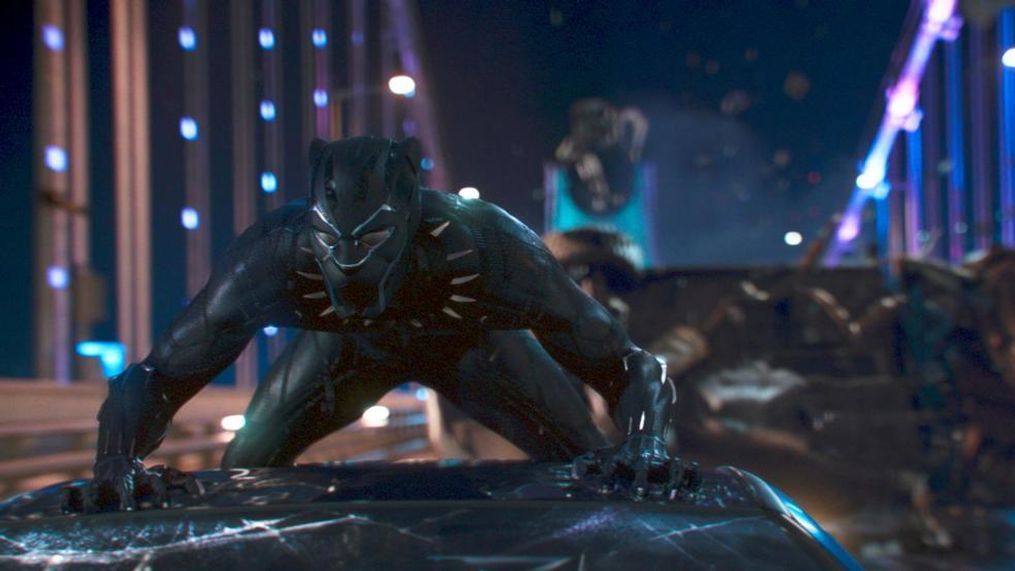 This image released by Disney shows a scene from Marvel Studios' "Black Panther." (Matt Kennedy/Marvel Studios-Disney via AP)