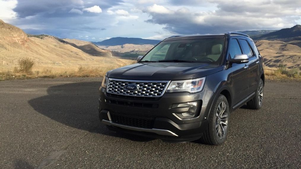 2016 Ford Explorer Platinum{&nbsp;}(Sinclair Broadcast Group / Jill Ciminillo){p}{/p}