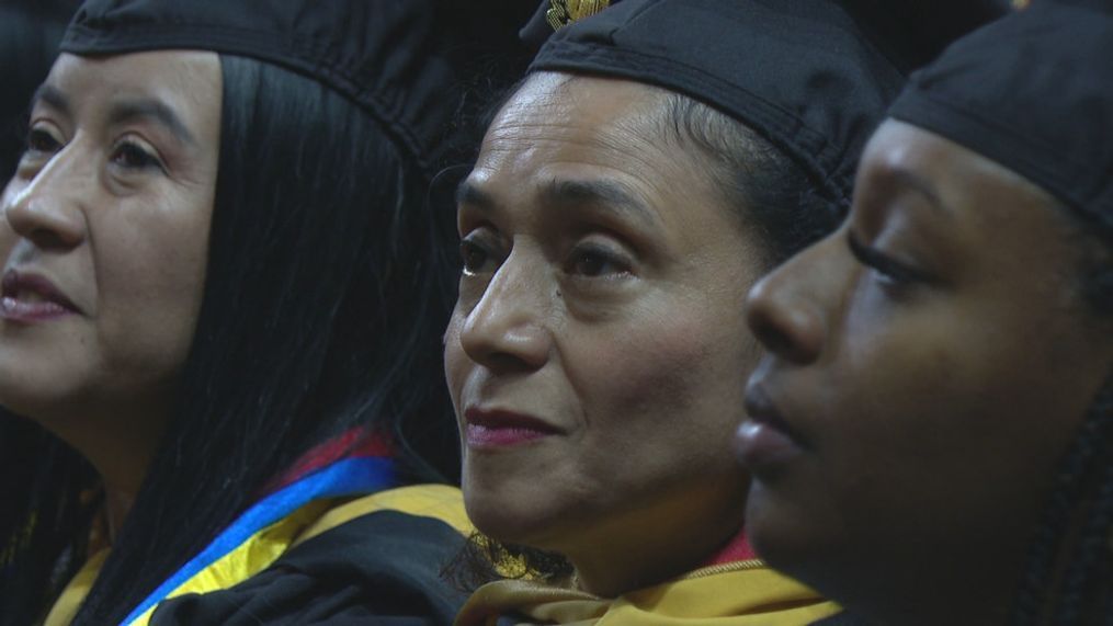 Rhode Island College student graduates after years of homelessness (WJAR)