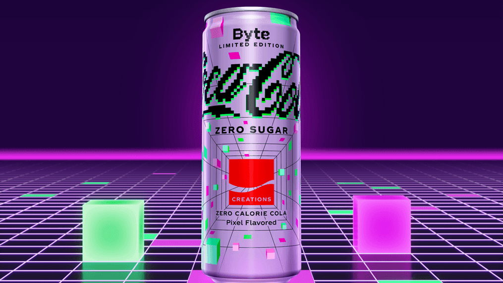 Coca-Cola creates a gaming-inspired drink that gives drinkers a taste of the "metaverse." (Photo: The Coca-Cola Company)