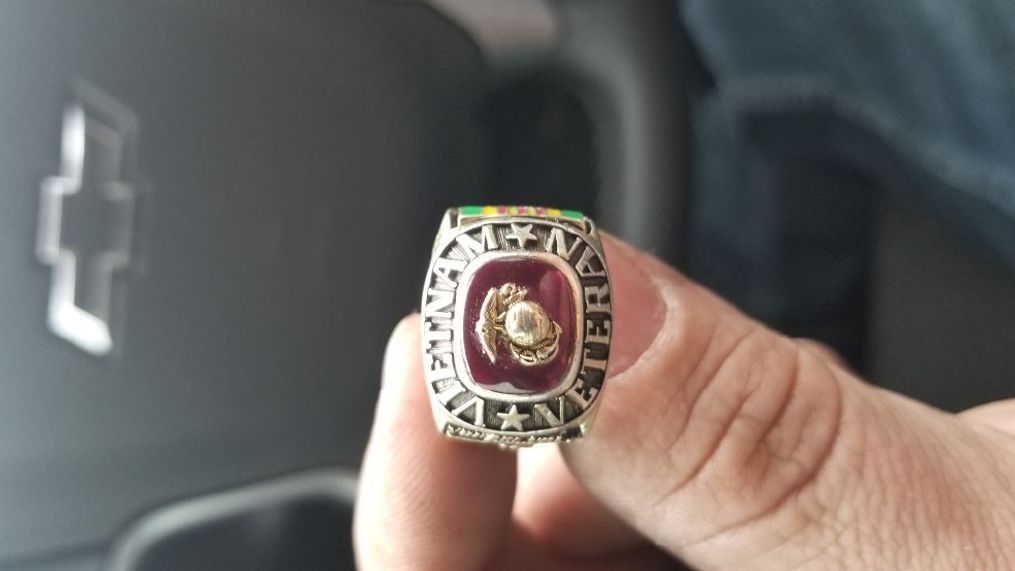 A Northern Kentucky man says he found a ring that belongs to a Vietnam veteran at the Field & Stream store in Crescent Springs. (PHOTO: Jason Strunk)