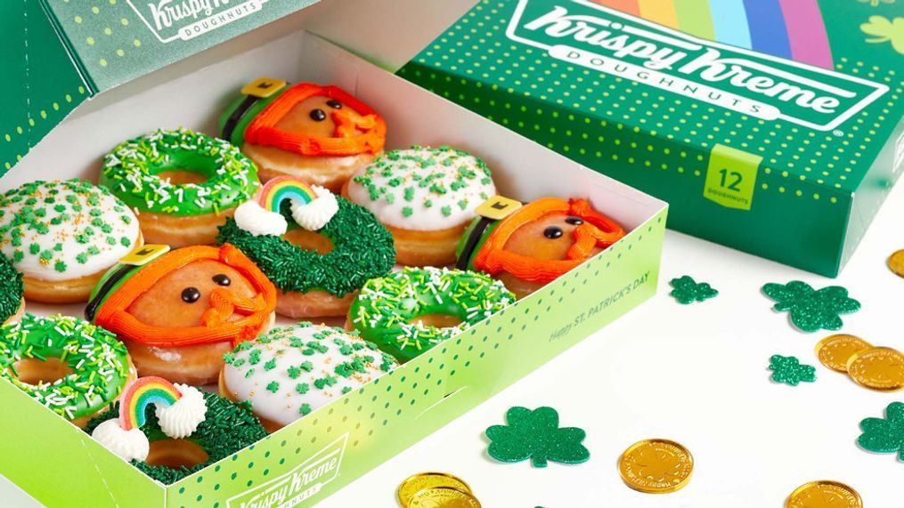 Krispy Kreme St Patricks Day Doughnuts (Krispy Kreme)