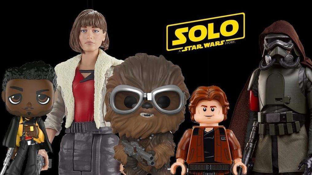 With the release of "Solo: A Star Wars Story" comes a new array of books, figures and games. (Disney Consumer Products and Interactive Media){&nbsp;}