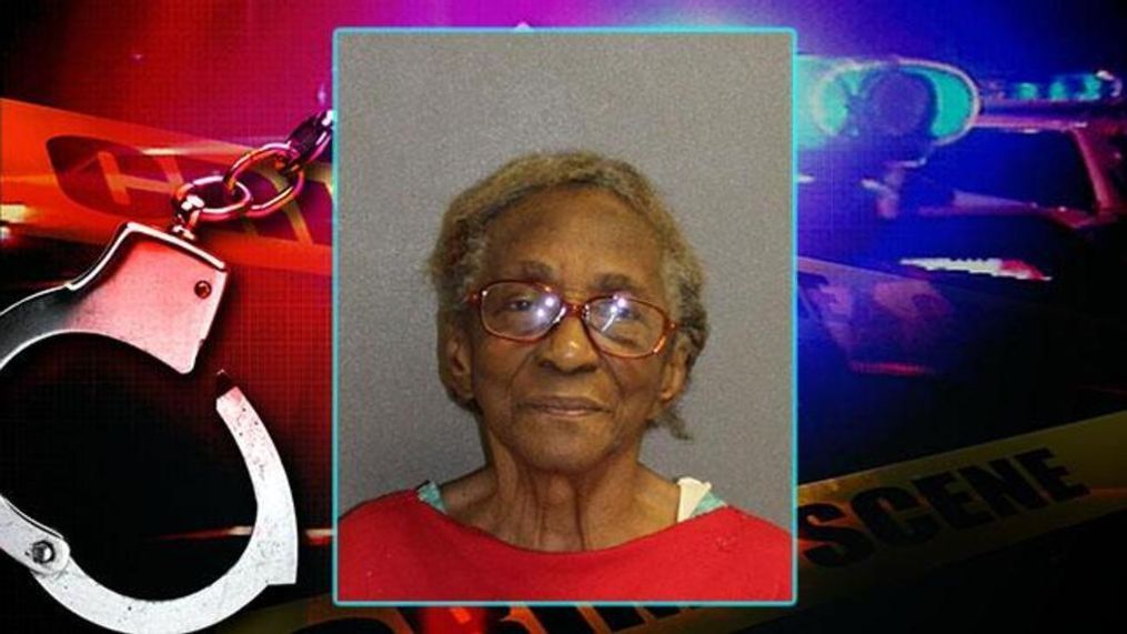 Hattie Reynolds, 95, is accused of slapping her granddaughter in the face with a slipper. (Daytona Beach Police Department)