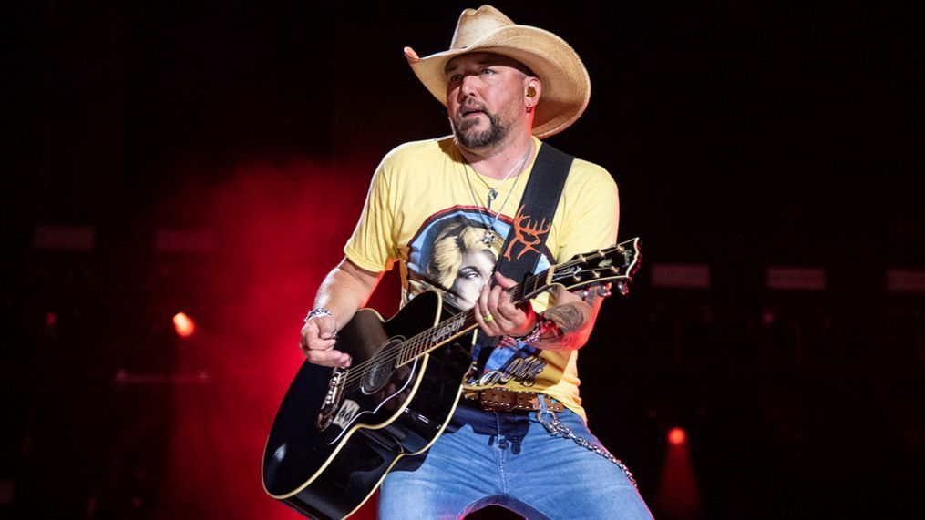 FILE - Jason Aldean performs during CMA Fest 2022 in Nashville, Tenn., on June 9, 2022. Aldean released the single "Try That in a Small Town" this month. (Photo by Amy Harris/Invision/AP, File)