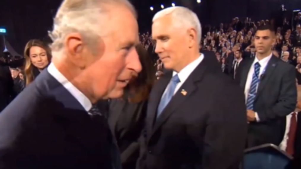 White House denies VP Pence was snubbed by Prince Charles at World Holocaust Forum (Yad Vashem via Storyful)