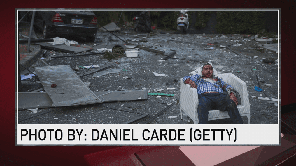 Photojournalist for Getty Images, Daniel Carde talks with Fox News Midday about his experience on the ground following a major blast in Beirut, Lebanon.{&nbsp;}