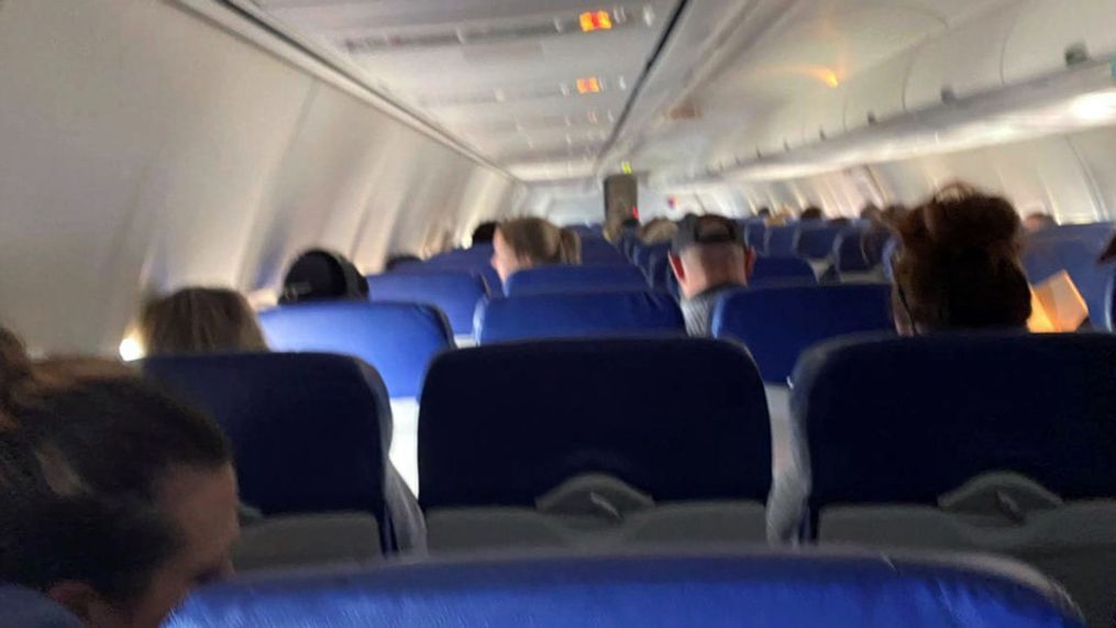 Photo of a recent Southwest Airlines flight obtained by KATU News