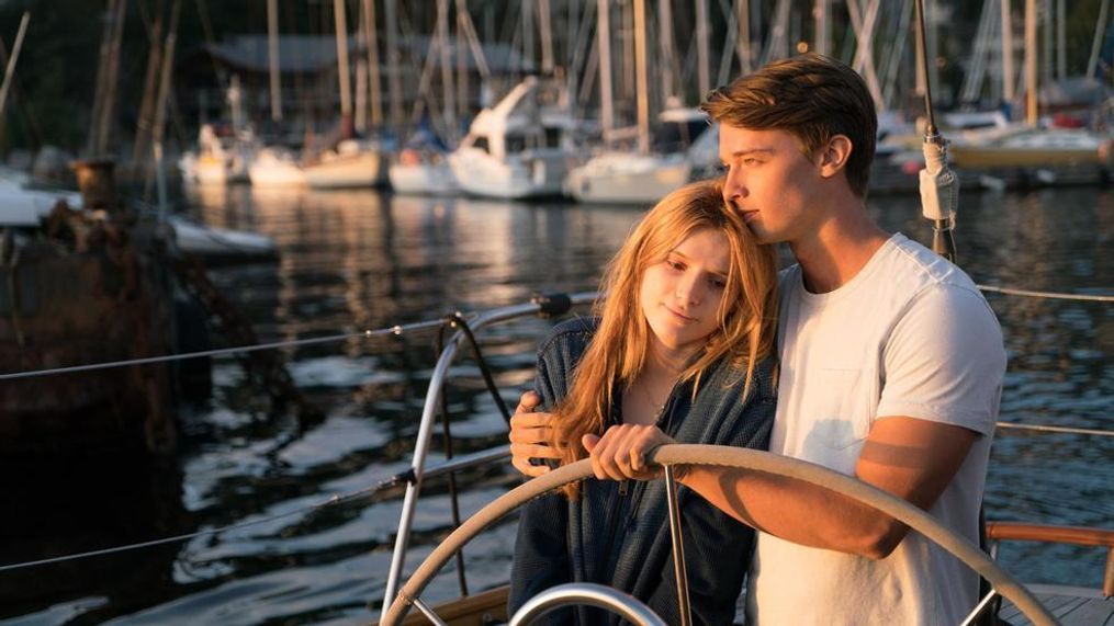 Bella Thorne and Patrick Schwarzenegger in MIDNIGHT SUN. (Photo: Open Road Films)