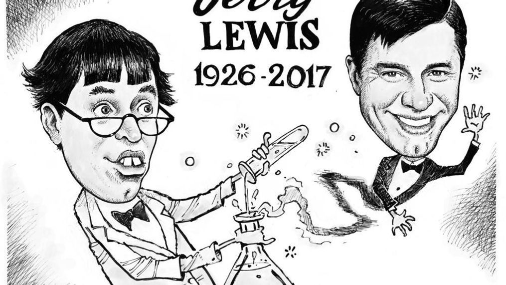 Granlund cartoon: Jerry Lewis