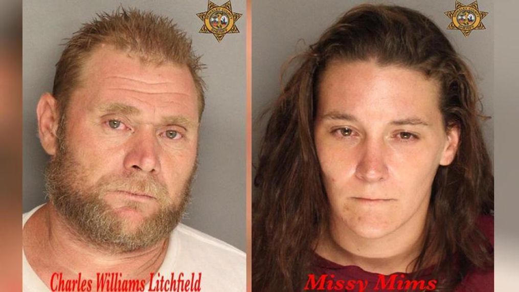 Pictured from left to right are Litchfield and Mims. (Berkeley County Sheriff's Office)